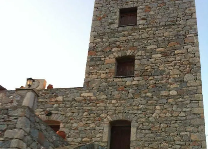 Charouda Stone Tower * Pírgos Dhiroú